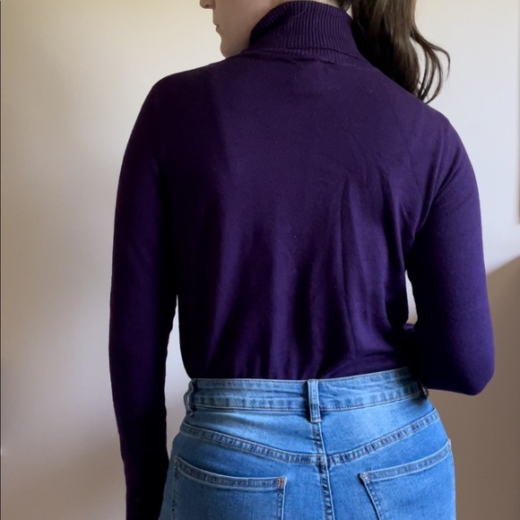 Purple Turtleneck - Picture 7 of 9